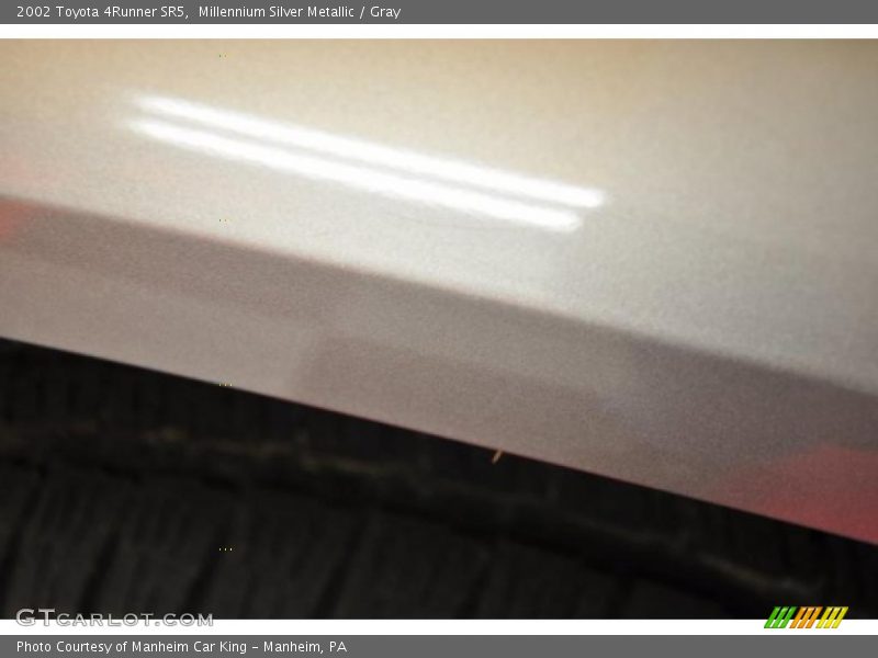 Millennium Silver Metallic / Gray 2002 Toyota 4Runner SR5