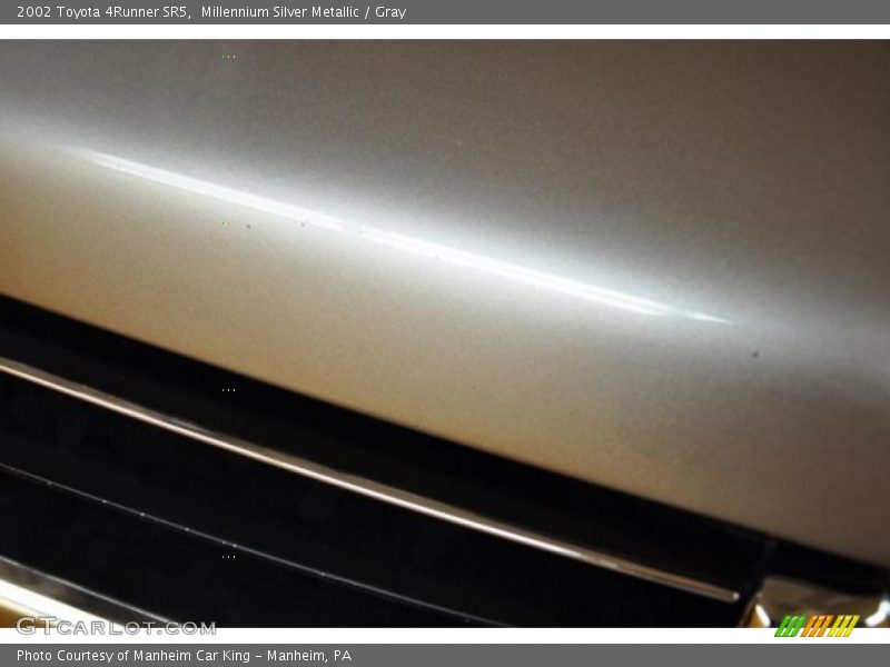 Millennium Silver Metallic / Gray 2002 Toyota 4Runner SR5