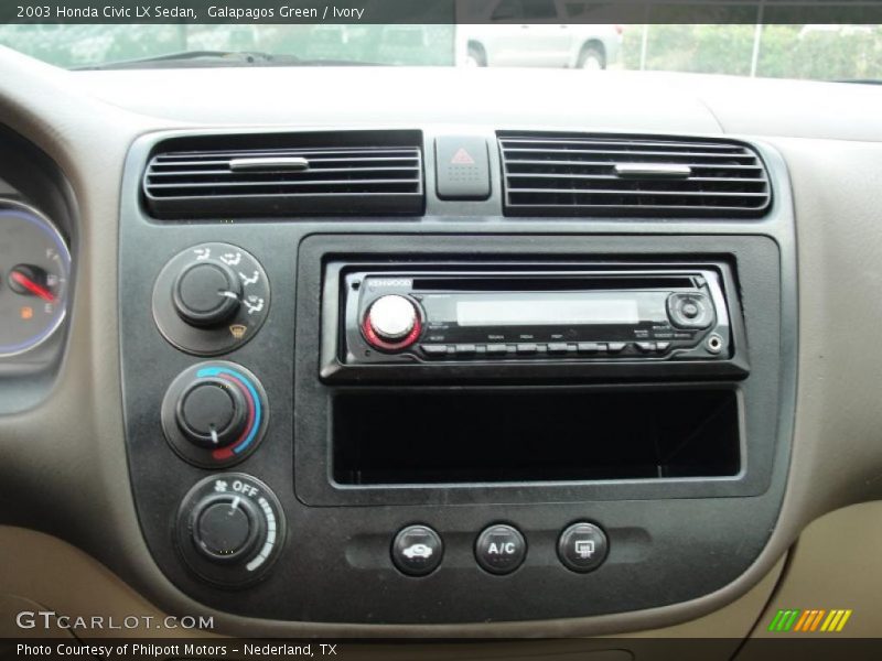 Galapagos Green / Ivory 2003 Honda Civic LX Sedan