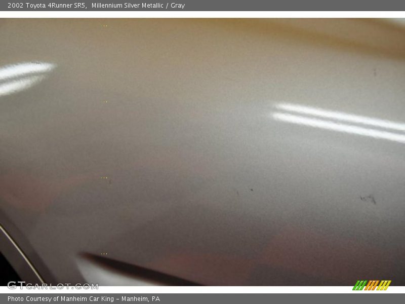 Millennium Silver Metallic / Gray 2002 Toyota 4Runner SR5