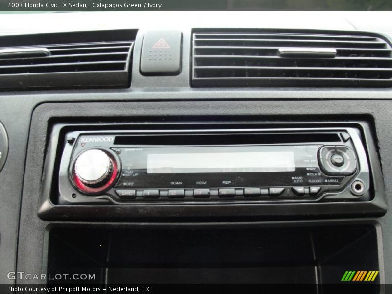 Galapagos Green / Ivory 2003 Honda Civic LX Sedan