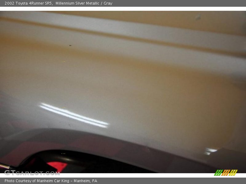 Millennium Silver Metallic / Gray 2002 Toyota 4Runner SR5
