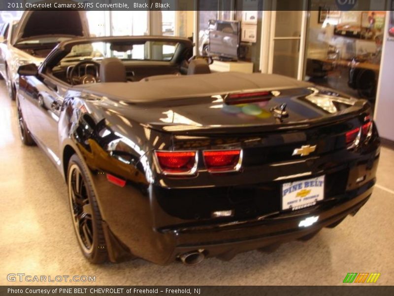 Black / Black 2011 Chevrolet Camaro SS/RS Convertible