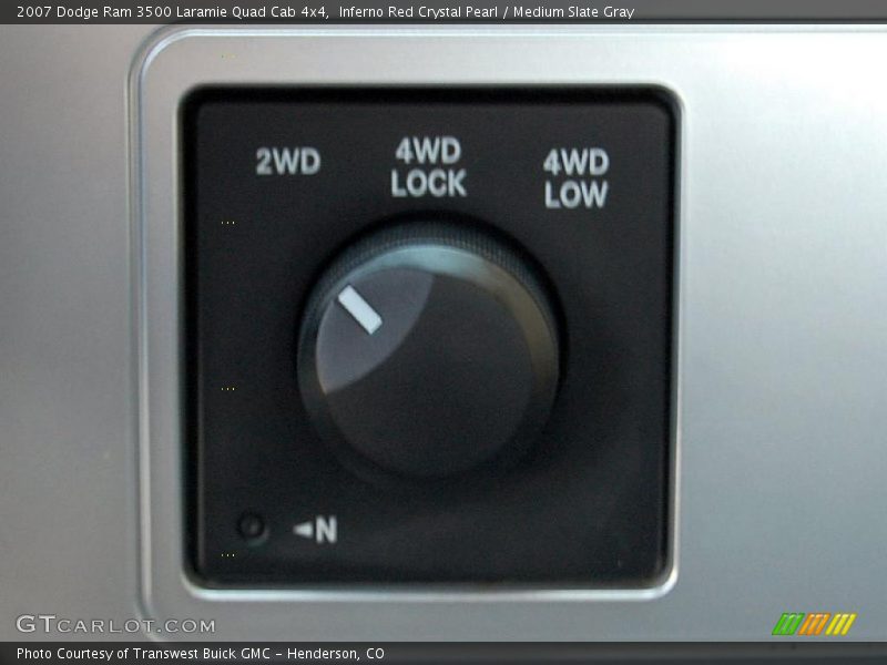 Controls of 2007 Ram 3500 Laramie Quad Cab 4x4