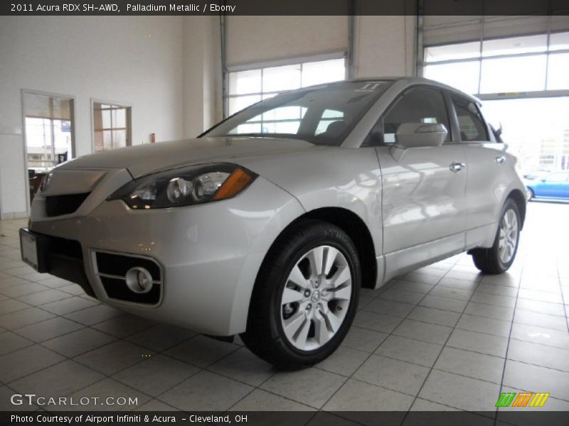 Palladium Metallic / Ebony 2011 Acura RDX SH-AWD