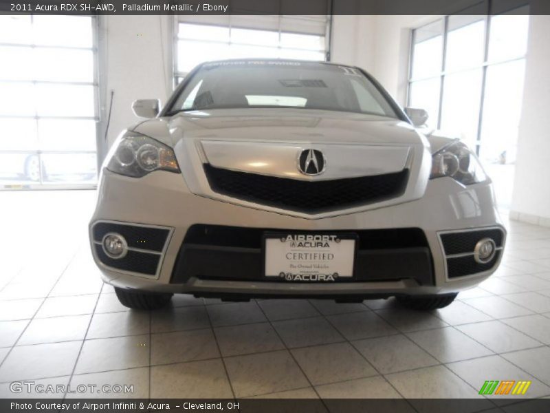 Palladium Metallic / Ebony 2011 Acura RDX SH-AWD