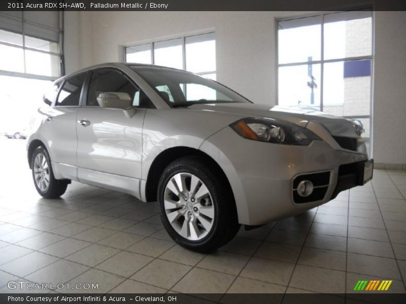 Palladium Metallic / Ebony 2011 Acura RDX SH-AWD