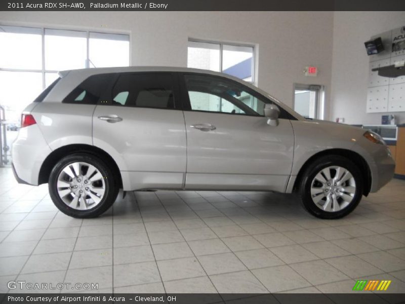 Palladium Metallic / Ebony 2011 Acura RDX SH-AWD