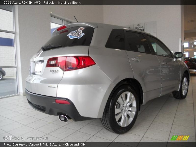 Palladium Metallic / Ebony 2011 Acura RDX SH-AWD