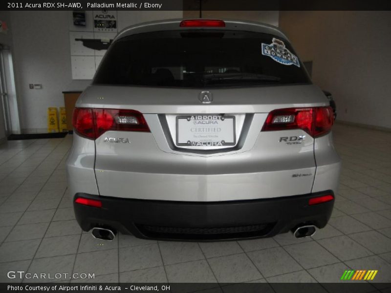 Palladium Metallic / Ebony 2011 Acura RDX SH-AWD
