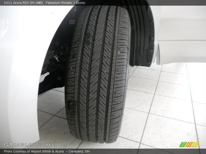 Palladium Metallic / Ebony 2011 Acura RDX SH-AWD