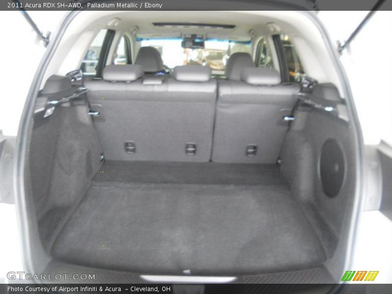 Palladium Metallic / Ebony 2011 Acura RDX SH-AWD
