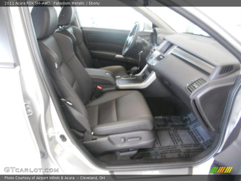Palladium Metallic / Ebony 2011 Acura RDX SH-AWD
