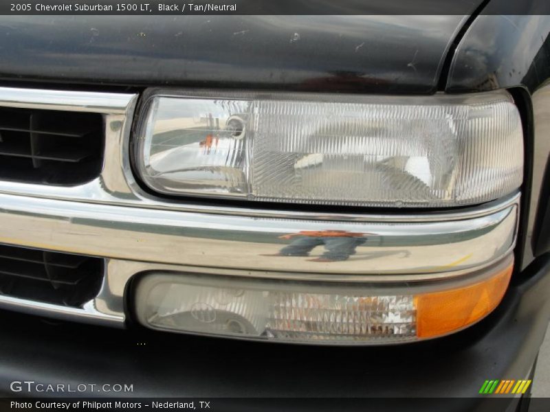 Black / Tan/Neutral 2005 Chevrolet Suburban 1500 LT