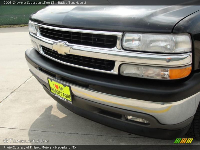Black / Tan/Neutral 2005 Chevrolet Suburban 1500 LT