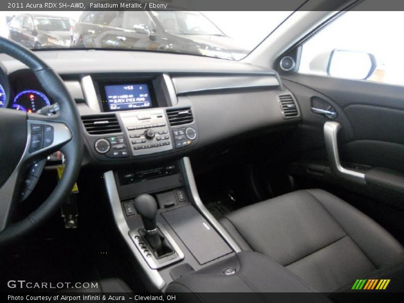Palladium Metallic / Ebony 2011 Acura RDX SH-AWD