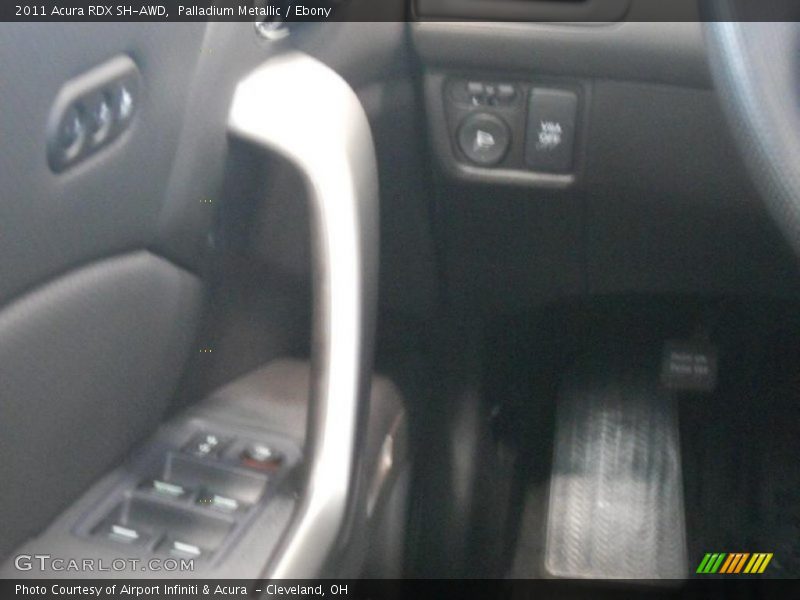 Palladium Metallic / Ebony 2011 Acura RDX SH-AWD