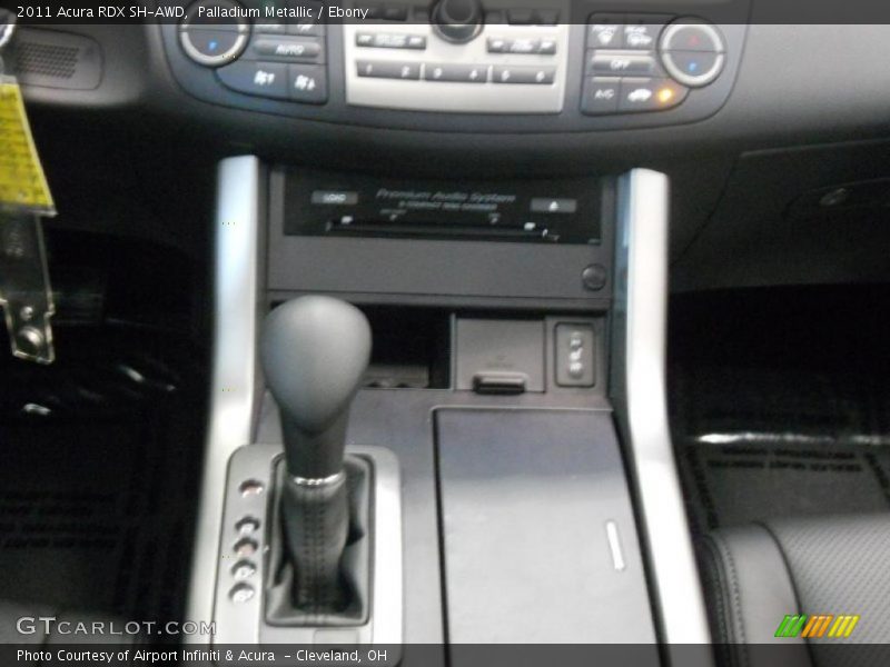 Palladium Metallic / Ebony 2011 Acura RDX SH-AWD