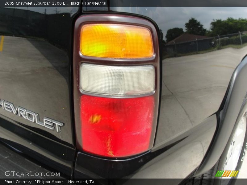 Black / Tan/Neutral 2005 Chevrolet Suburban 1500 LT