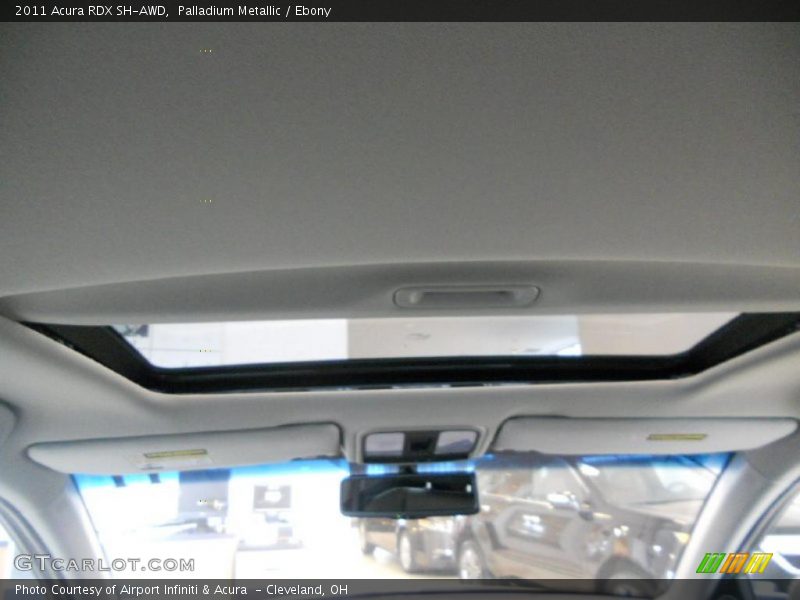 Palladium Metallic / Ebony 2011 Acura RDX SH-AWD