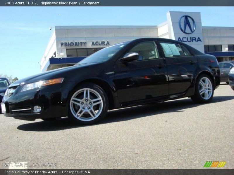 Nighthawk Black Pearl / Parchment 2008 Acura TL 3.2