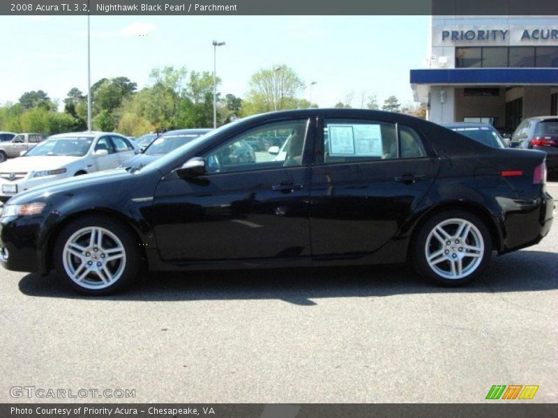 Nighthawk Black Pearl / Parchment 2008 Acura TL 3.2