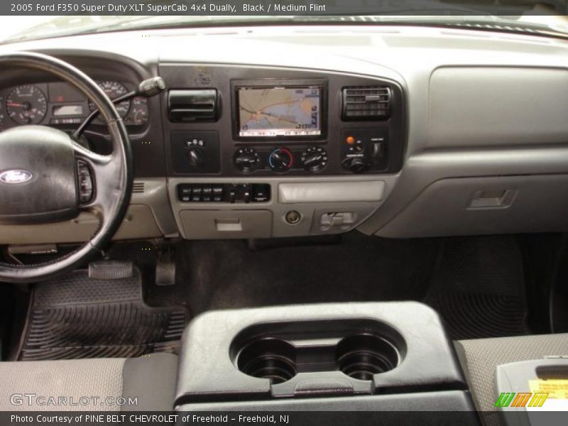Black / Medium Flint 2005 Ford F350 Super Duty XLT SuperCab 4x4 Dually