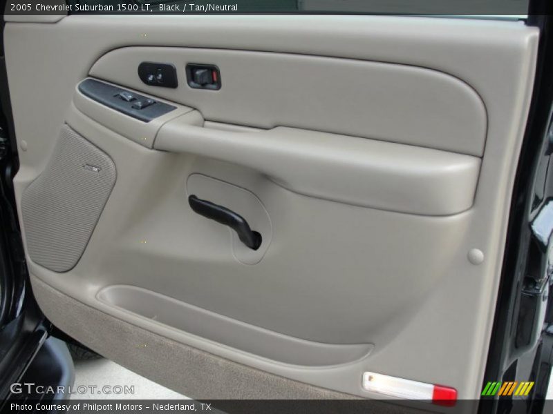 Black / Tan/Neutral 2005 Chevrolet Suburban 1500 LT