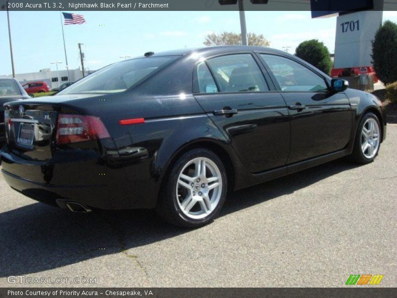 Nighthawk Black Pearl / Parchment 2008 Acura TL 3.2