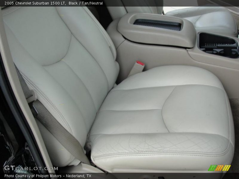 Black / Tan/Neutral 2005 Chevrolet Suburban 1500 LT
