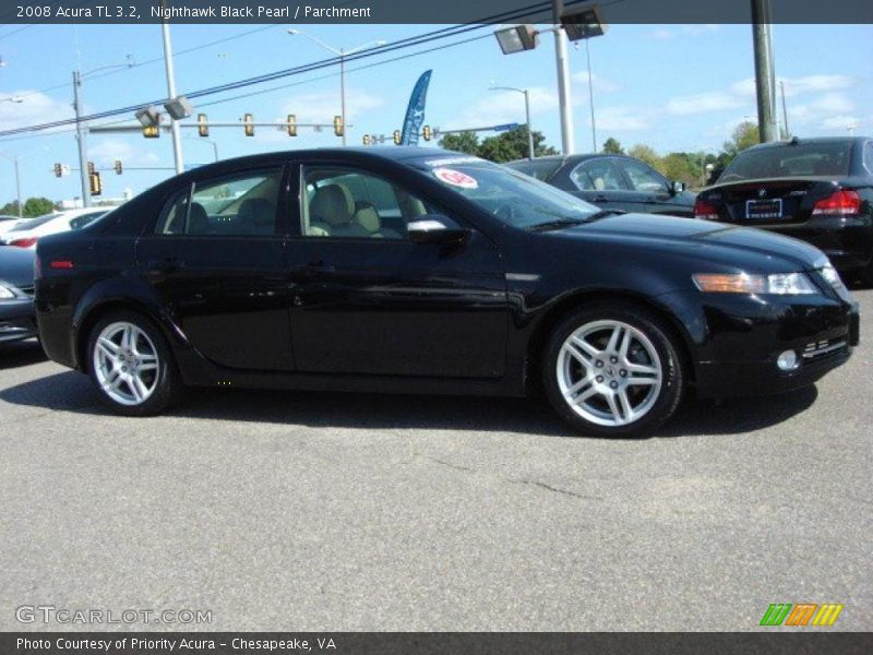 Nighthawk Black Pearl / Parchment 2008 Acura TL 3.2