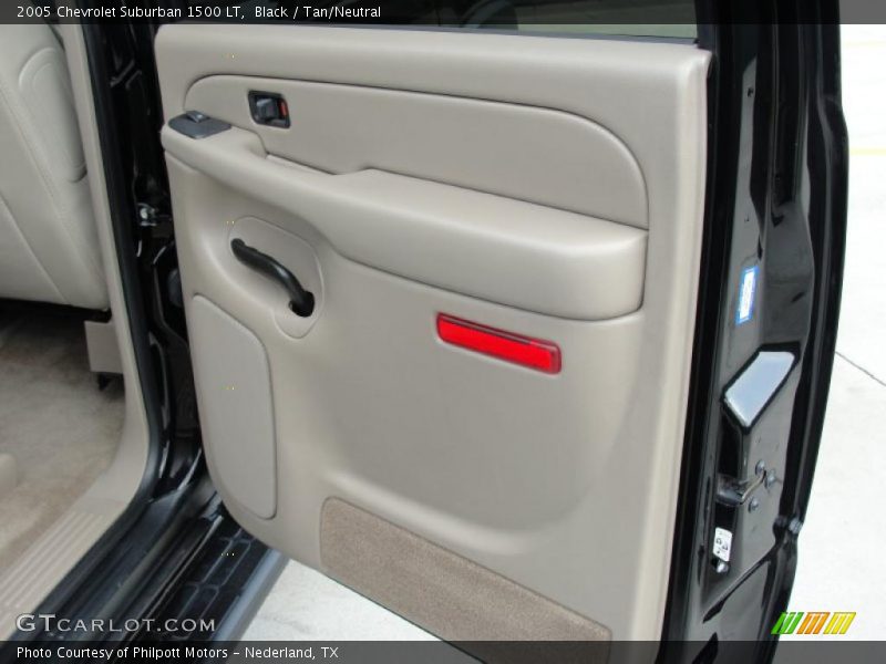 Black / Tan/Neutral 2005 Chevrolet Suburban 1500 LT