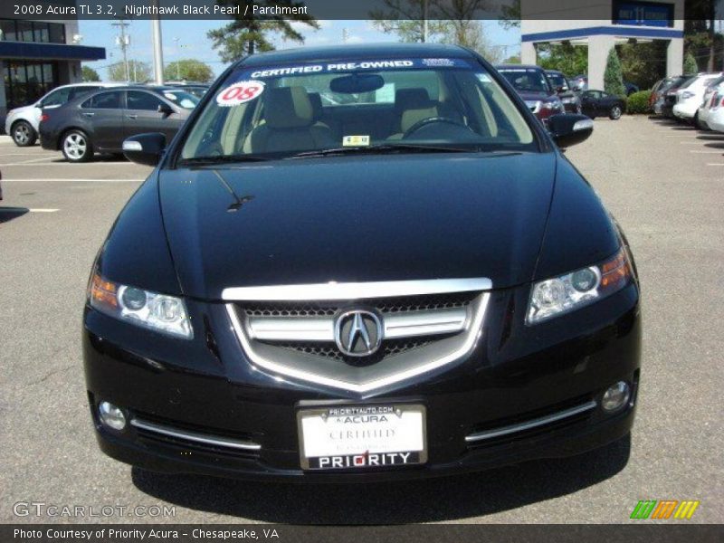 Nighthawk Black Pearl / Parchment 2008 Acura TL 3.2