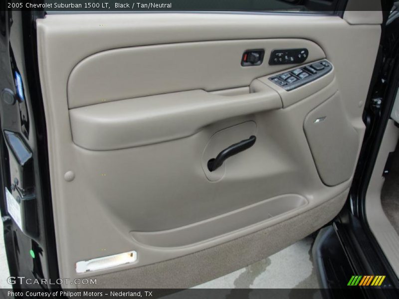 Black / Tan/Neutral 2005 Chevrolet Suburban 1500 LT