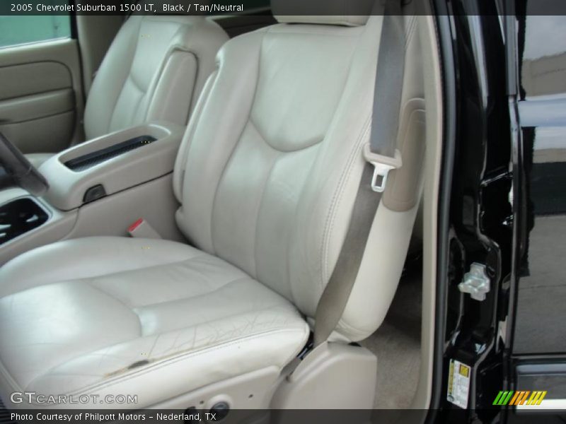 Black / Tan/Neutral 2005 Chevrolet Suburban 1500 LT