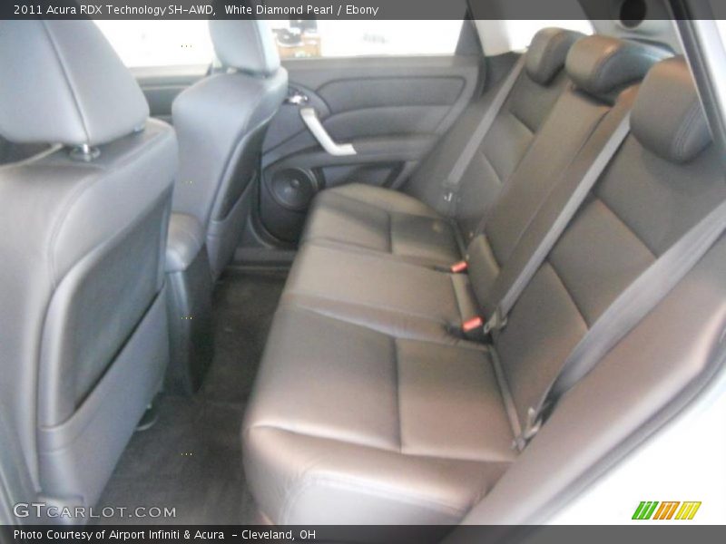White Diamond Pearl / Ebony 2011 Acura RDX Technology SH-AWD