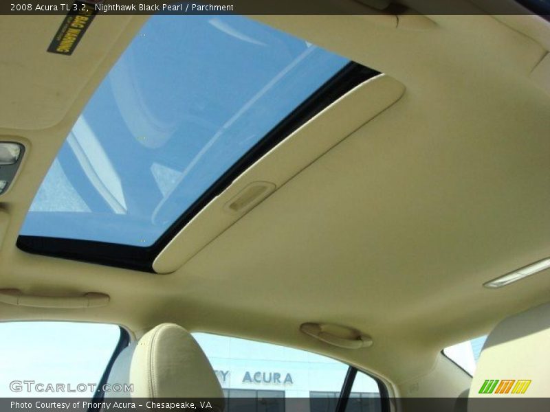 Nighthawk Black Pearl / Parchment 2008 Acura TL 3.2