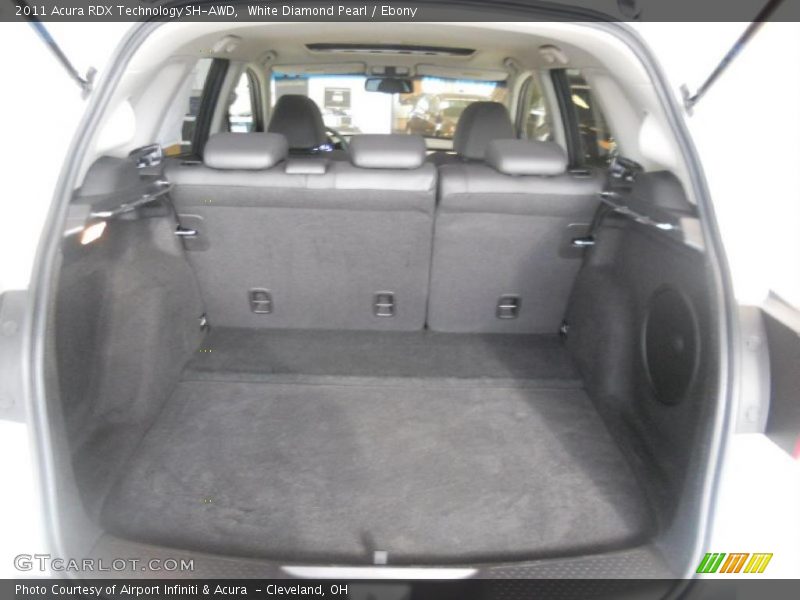 White Diamond Pearl / Ebony 2011 Acura RDX Technology SH-AWD