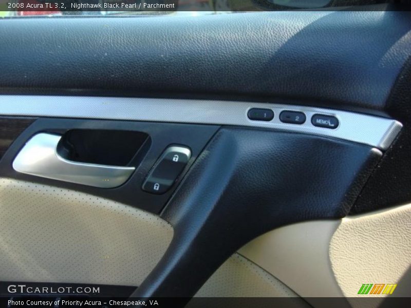Nighthawk Black Pearl / Parchment 2008 Acura TL 3.2