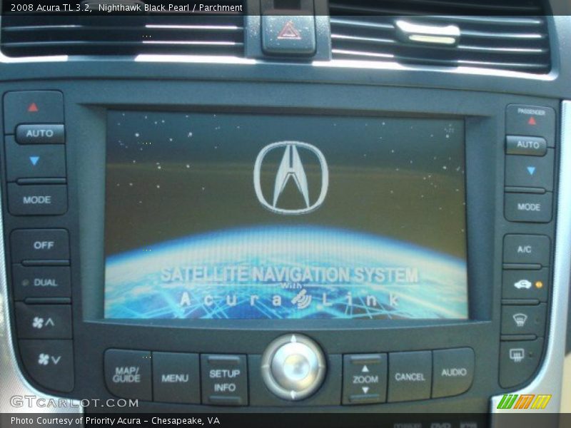 Nighthawk Black Pearl / Parchment 2008 Acura TL 3.2
