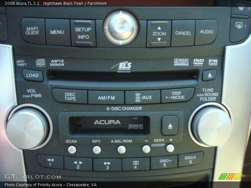 Nighthawk Black Pearl / Parchment 2008 Acura TL 3.2
