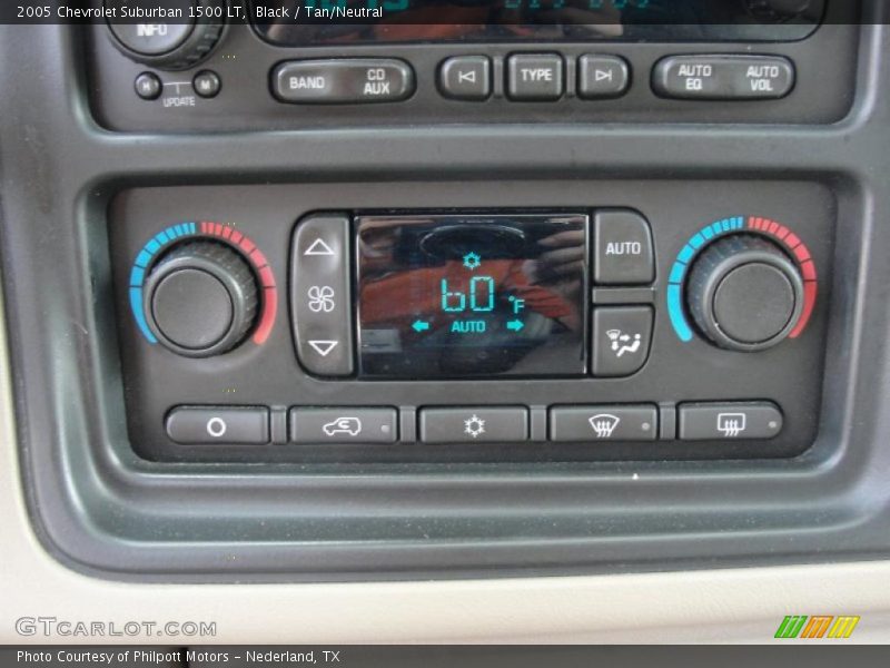 Black / Tan/Neutral 2005 Chevrolet Suburban 1500 LT