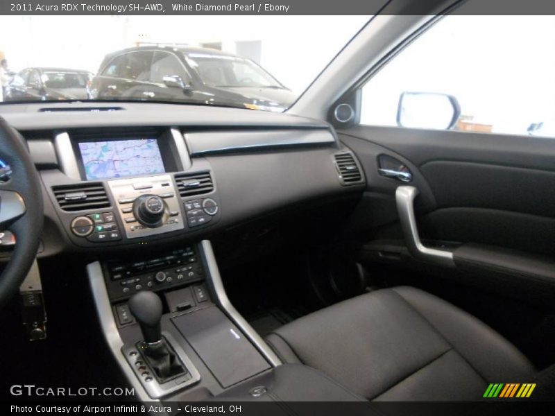 White Diamond Pearl / Ebony 2011 Acura RDX Technology SH-AWD