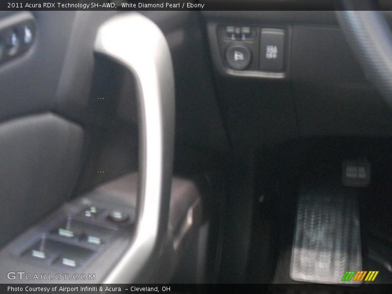 White Diamond Pearl / Ebony 2011 Acura RDX Technology SH-AWD