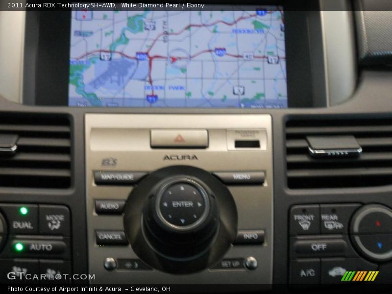 White Diamond Pearl / Ebony 2011 Acura RDX Technology SH-AWD