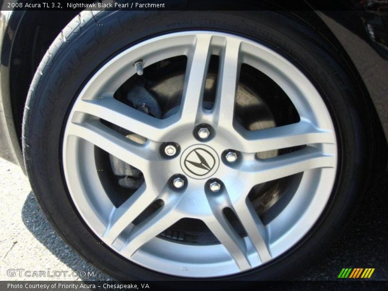 Nighthawk Black Pearl / Parchment 2008 Acura TL 3.2