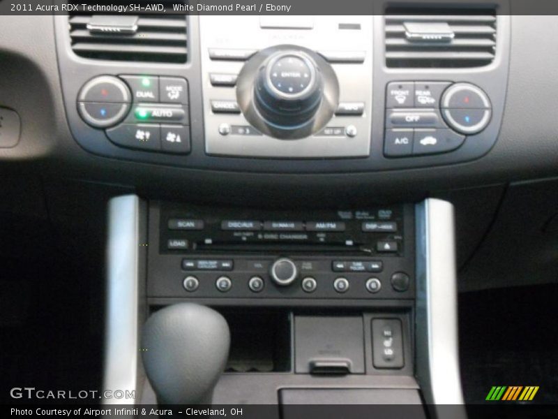 White Diamond Pearl / Ebony 2011 Acura RDX Technology SH-AWD