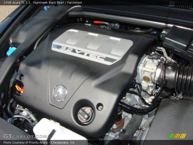 Nighthawk Black Pearl / Parchment 2008 Acura TL 3.2