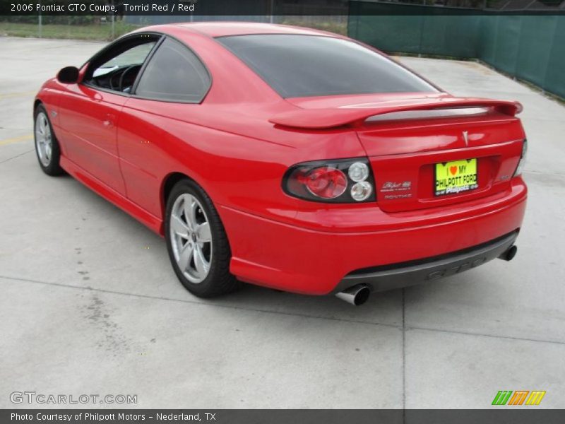  2006 GTO Coupe Torrid Red