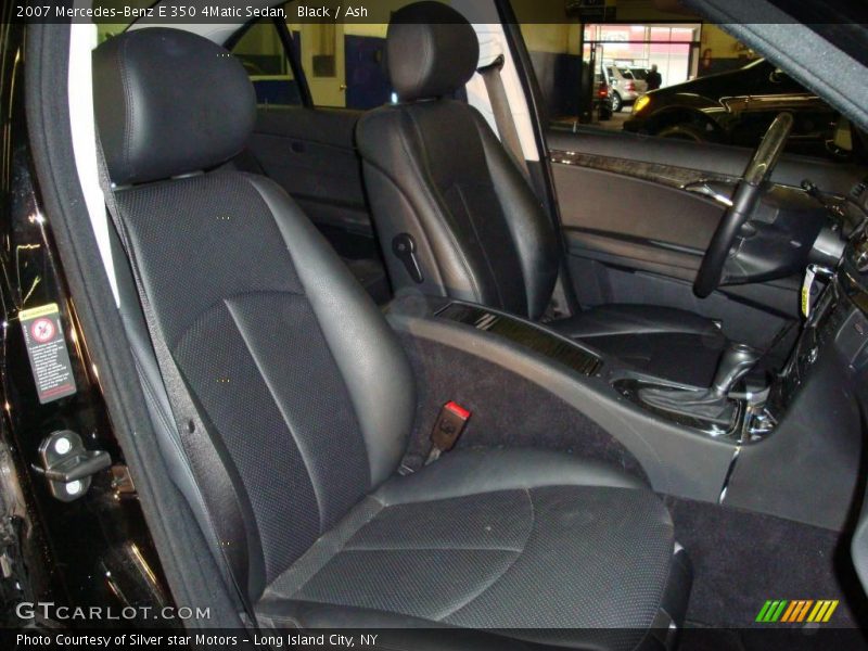 Black / Ash 2007 Mercedes-Benz E 350 4Matic Sedan